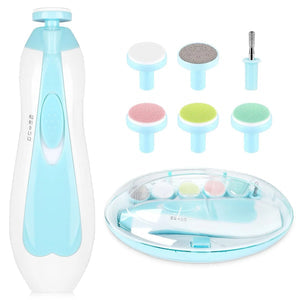 Electric Nail Trimmer Set – Safe, Gentle & Stress-Free Nail Care for Babies and Adults