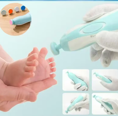 Electric Nail Trimmer Set – Safe, Gentle & Stress-Free Nail Care for Babies and Adults